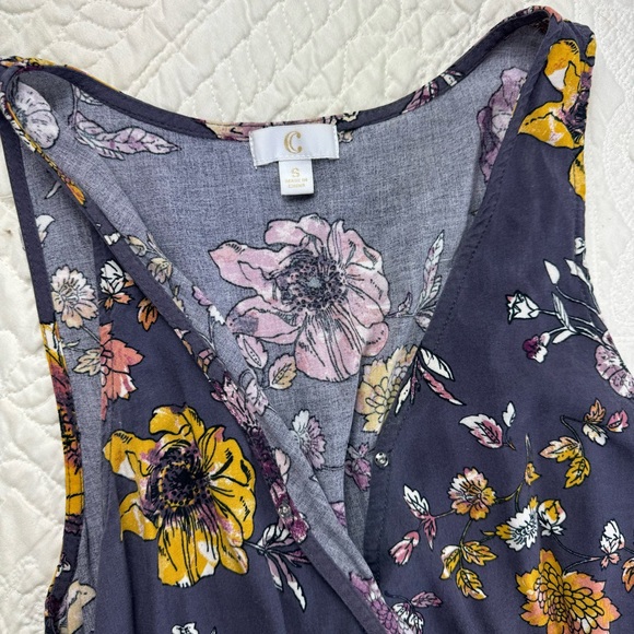 Charming Charlie Floral Romper Dress - Picture 4 of 11